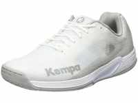 Kempa Damen Wing Handballschuh, Weiß Cool Grau, 36 EU