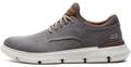 Skechers Herren Garza Romano Flacher Slipper, Taupe Canvas, 42 EU