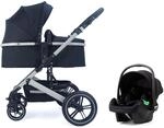 Pixini Kinderwagen Kalani 3in1 Kombikinderwagen, inkl. Babywanne & Buggy &