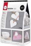 Rayher Raysin 100 Gie&szlig;pulver, Beutel 10 kg, Gie&szlig;masse wei&szlig;, Reliefgie&szlig;pulver,