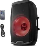 Gemini Sound Gemini AS-2115BT-LT - aktive 15" Lautsprecher, MP3 Player mit USB, SD