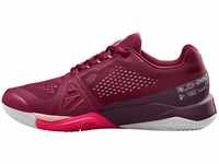 Wilson Damen Rush Pro 4.0 Sneaker, Beet Red/White/Tropical Peach, 35 EU