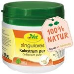 Singulares Kolostrum pur 250 g - Nat&uuml;rliches Rinder-Kolostrum f&uuml;r Tiere zur