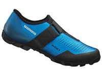 Shimano Unisex Zapatillas SH-MX100 Cycling Shoe, Blau, 48 EU