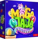 Trefl - Magajaja Unicorns - Familien-Brettspiel, leuchtende elektrische Eier und