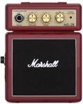 Marshall MS-2R MS2 Mini Amp, red [UK Import]