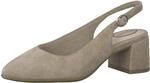Tamaris Comfort Damen Slingpumps aus Leder Elegant, Rosa (Rosa), 39 EU