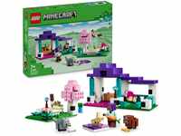 LEGO Minecraft Das Tierheim, Spielzeug mit vielen Tier-Figuren für Mädchen und