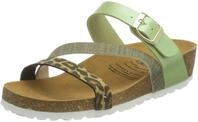Lico Damen Naturlig glitter Hausschuh, Gr&uuml;n, 38 EU