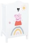 roba Puppenkleiderschrank Peppa Pig - Schrank zum Verstauen von Puppenkleidung &