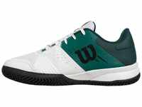 Wilson Herren KAOS Devo 2.0 Sneaker, White/Evergreen/Ponderosa Pine, 46 2/3 EU