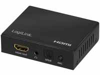 LogiLink HD0055 - HDMI-Audio-Extraktor, 2CH/5.1CH, 4K/60 Hz