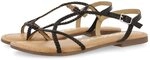GIOSEPPO Damen nioaque Sandale, Schwarz, 37 EU
