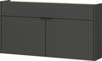 Germania Schuhschrank 1398-549 GW-Ameca, in Graphit/Eiche, geringe Tiefe, optimal