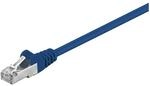 Goobay 95532 CAT 5e Patchkabel, F/UTP, Blau
