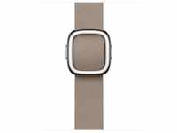 Apple Watch Band - Modernes Lederarmband - 41 mm - Mandel - Medium