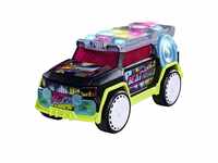 Dickie Toys - Beat Hero Spielzeugauto mit DJ-Pult und 22 Sounds, Auto mit...