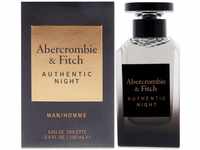 BACK IN STOCK: Abercrombie & Fitch Authentic Night Man 100 ml Eau de toilette...