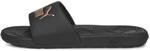 PUMA Damen Cool Cat 2.0 Wns Slide Sandal, Puma Black Rose Gold, 40.5 EU