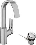 hansgrohe Waschtischarmatur Vivenis, Wasserhahn Bad mit Auslauf H&ouml;he 210 mm,...
