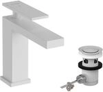 hansgrohe Tecturis E - Waschtischarmatur mit Zugstangen-Ablauf, energiesparend