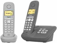 Gigaset A280A Duo - 2 DECT-Schnurlostelefone mit Anrufbeantworter für beste