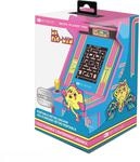 Micro Player PRO Ms. Pac-Man Retrogaming-Spiel 7 cm hochaufl&ouml;sender Bildschirm