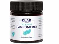 Klar Seifen Deocreme parfümfrei, 30ml, kann direkt nach der Rasur verwendet...