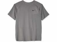 NIKE Herren Nk Df Ready Ss T-Shirt, Grau, XL
