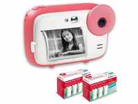 AGFA Photo Realikids Instant Cam + 6 Rollen Thermopapier, ATP3WH –...