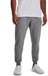 Under Armour Men's Rival Fleece Joggers - Castlerock Light Heather / / White - LG