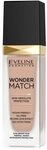 Eveline Cosmetics Wonder Match Fl&uuml;ssige Foundation - 24H Makelloser Teint,