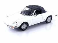 Norev 187882 Alfa Romeo 2000 Spider 1978 White 1:18 Miniatur, Mehrfarbig, 1/18e