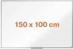 Nobo magnetisches Emaille Whiteboard, 100 x 1500 cm, Aluminiumrahmen,...
