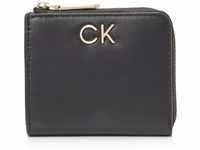 Calvin Klein Mädchen RE-Lock ZA Wallet SM K60K610781 Geldbörsen, Schwarz (Ck...
