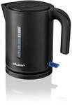 Cloer 4120 Wasserkocher 1,2 l mit herausnehmbarem Kalkfilter, beidseitige