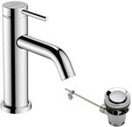 hansgrohe Tecturis S - Waschtischarmatur mit Zugstange, energiesparend...