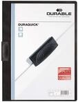 DURABLE Hunke & Jochheim Klemm-Mappe DURAQUICK&reg;, Weich-/Hartfolie, 20 Blatt,