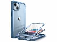 i-Blason Transparent Hülle für iPhone 14 / iPhone 13 (6.1") Bumper Case 360...