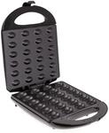 Mesko MS3041 Waffeleisen, Nussb&auml;cker f&uuml;r 24 Nussh&auml;lften, XL, 1600 W,