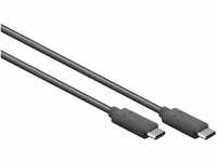 Goobay 38872 USB-C Kabel USB 3.1 Generation 2, 5A, Schwarz, 0.5 m -...