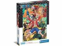 Clementoni One Piece Film Red Puzzle 1000 Teile-Legespiel für Manga & Anime
