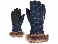 Ziener Mädchen LIM Ski-Handschuhe/Wintersport | warm atmungsaktiv, snowcrystal