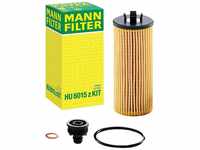 MANN-FILTER HU 6015 z KIT Ölfilter – Ölfilter Satz mit Dichtung /...