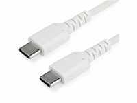 StarTech.com RUSB2CC1MW USB C Kabel (1m, hochwertiges USB 2.0 Typ-C