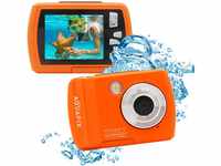 Aquapix W2024 'Splash' Unterwasserkamera, Wasserfest bis 3m, 2.4" Display,...