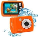 Aquapix W2024 'Splash' Unterwasserkamera, Wasserfest bis 3m, 2.4" Display, Aufl&ouml;sung