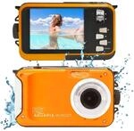Aquapix W3027 'Wave' Unterwasserkamera, wasserfest bis 3 m, 2.7" Display, bis zu 30