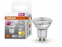 OSRAM Superstar Reflektorlampe für GU10-Sockel, klares Glas ,Warmweiß...