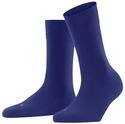 FALKE Damen Socken Sensitive London W SO Baumwolle mit Komfortbund 1 Paar, Blau